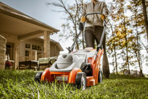 Battery Powered Lawnmowers Cork