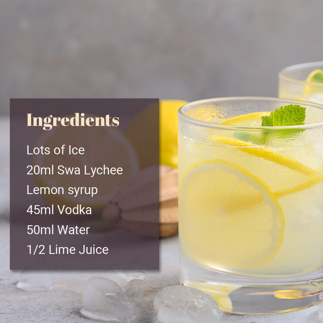 Lychee Lemon Martini