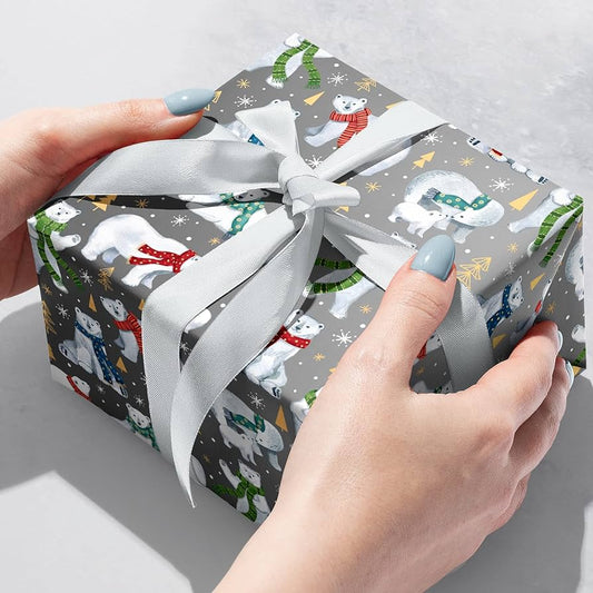  Gift Wrap - Yeti for the Holidays (Recycled — Mac Paper  Supply