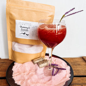 Wine Slush Mix Sweet Blueberry & Lavender - The Cottage Market