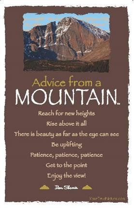 Advice from a Mountain - Rocky Mountain National Park 