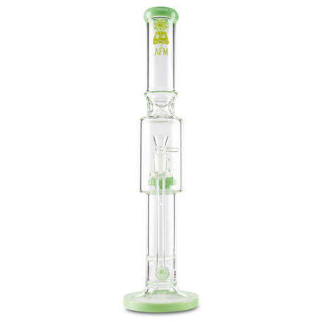 AFM Double Sphere Water Pipe  Double Perc Dry Herb Straight Tube