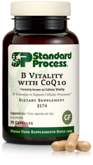 bottle of Standard Process B Vitality with CoQ10