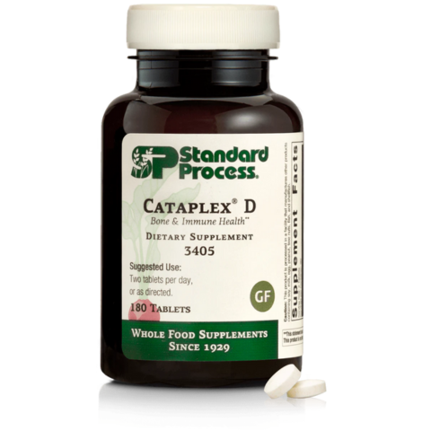 Cataplex D supplement bottle
