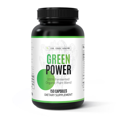 green power supplement bottle
