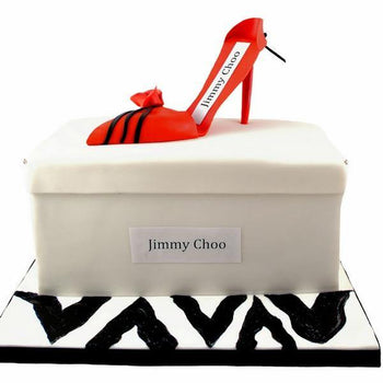 Jimmy Shoe Choo Chocolate Cake