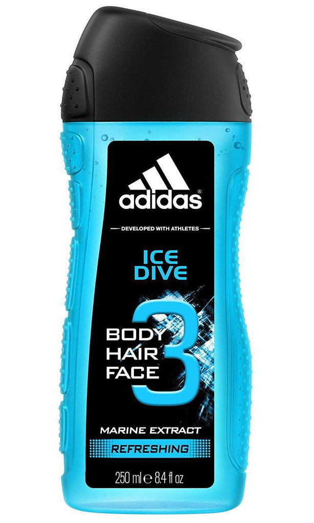 adidas hair and body shower gel