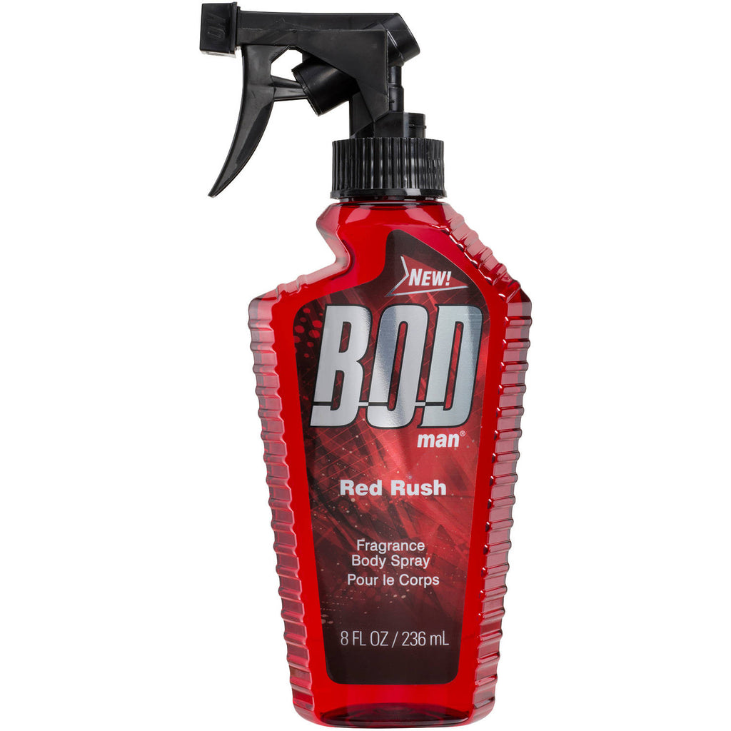 Bod Man Red Rush for Men Fragrance Body Spray 8 oz – Cosmic-Perfume