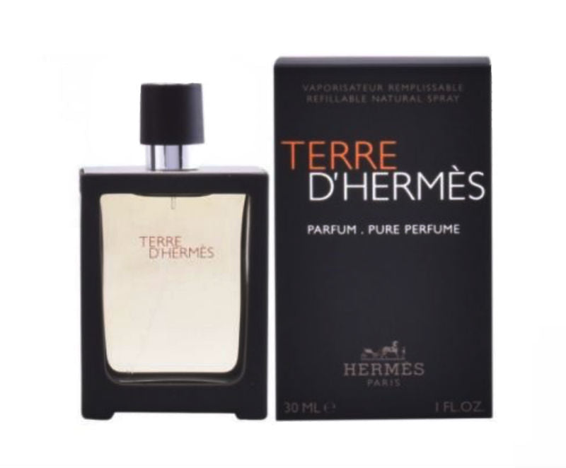 Terre D'Hermes Men by Pure Parfum Refillable Spray 1.0 oz – Cosmic-Perfume
