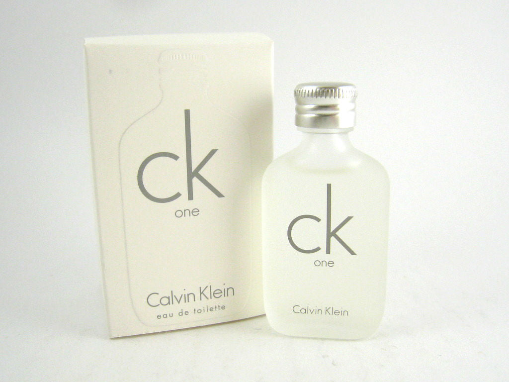 cK One Unisex by Calvin Klein EDT Miniature Splash 0.33 oz – Cosmic-Perfume
