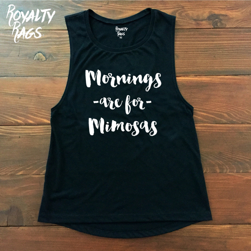 ALL I NEED IS COFFEE AND MASCARA. MUSCLE TANK. WORKOUT – Royalty Rags ...