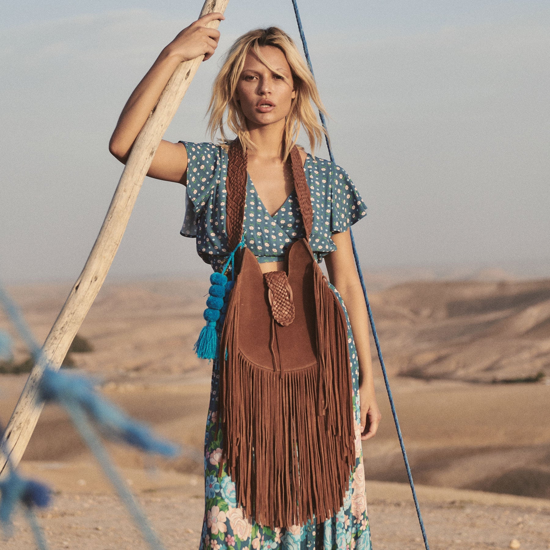 Desert Wanderer Maxi Robe – SPELL - USA