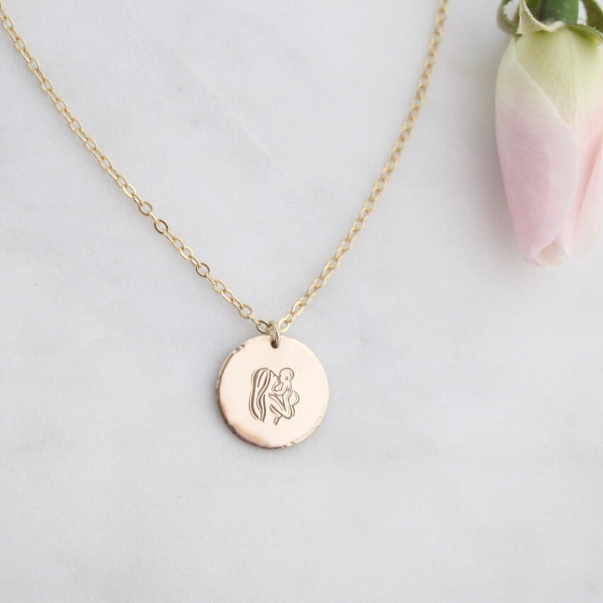 The Motherhood Pendant Necklace - Eden Zoe