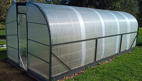 Polycarbonate Arch roof greenhouse