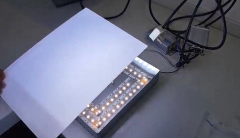 LED light diffuser