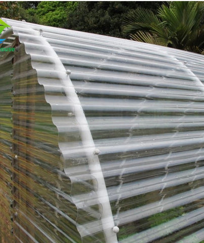 greenhouse made of corrugated sheet