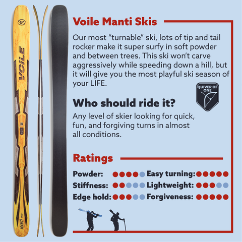 Voile Manti Skis Mens