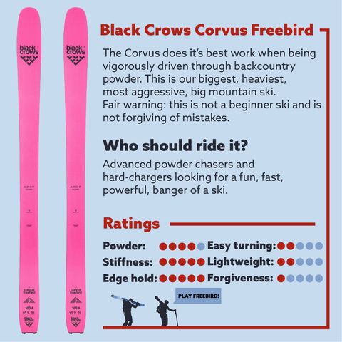 Black Crows Corvus Freebird Skis