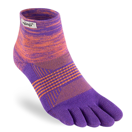 Injinji - Outdoor Midweight Mini Crew Merino Socks – LETS RUN