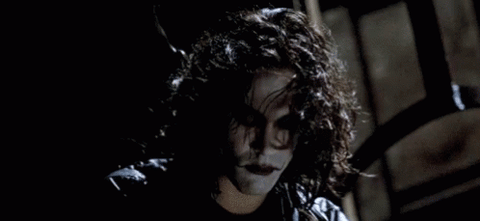 scene from the crow where sarah says real love is forever