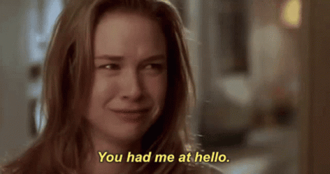 renee zellweger as dorothy in jerry maguire saying you had me at hello
