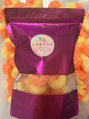 Freeze Dried Peach Ring Candy - Freeze Dried Fun - Peach Rings Candy