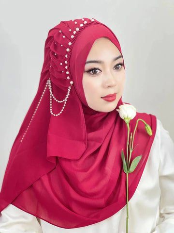 Women Hijab Shiny - 8 Colours