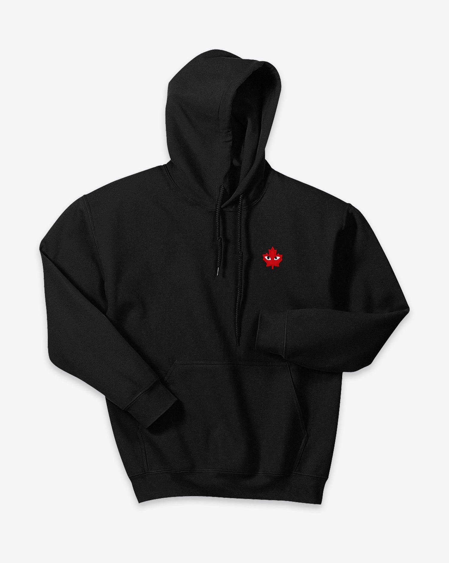 CDG HOODIE BLACK - DEMEANOIR