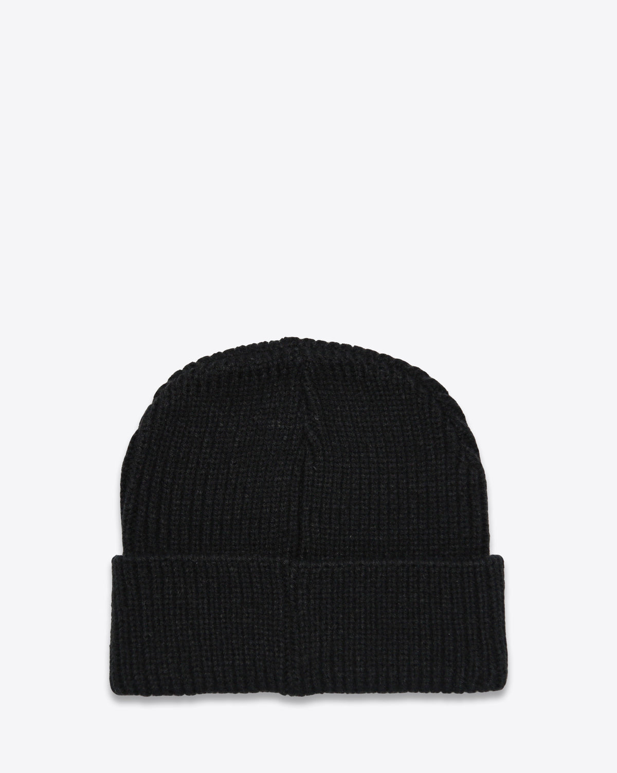 CDG RIBBED BEANIE BLACK - DEMEANOIR