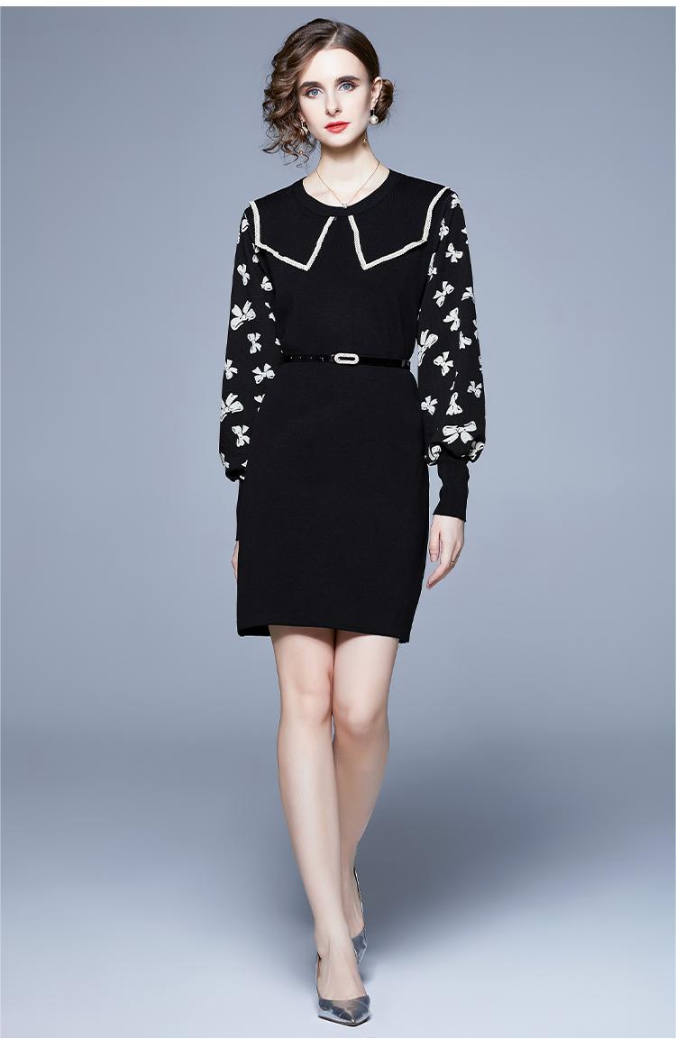 Doll Collar Celebrity Dress: Elegant A Line Style for Fashionable Women - Ootddress