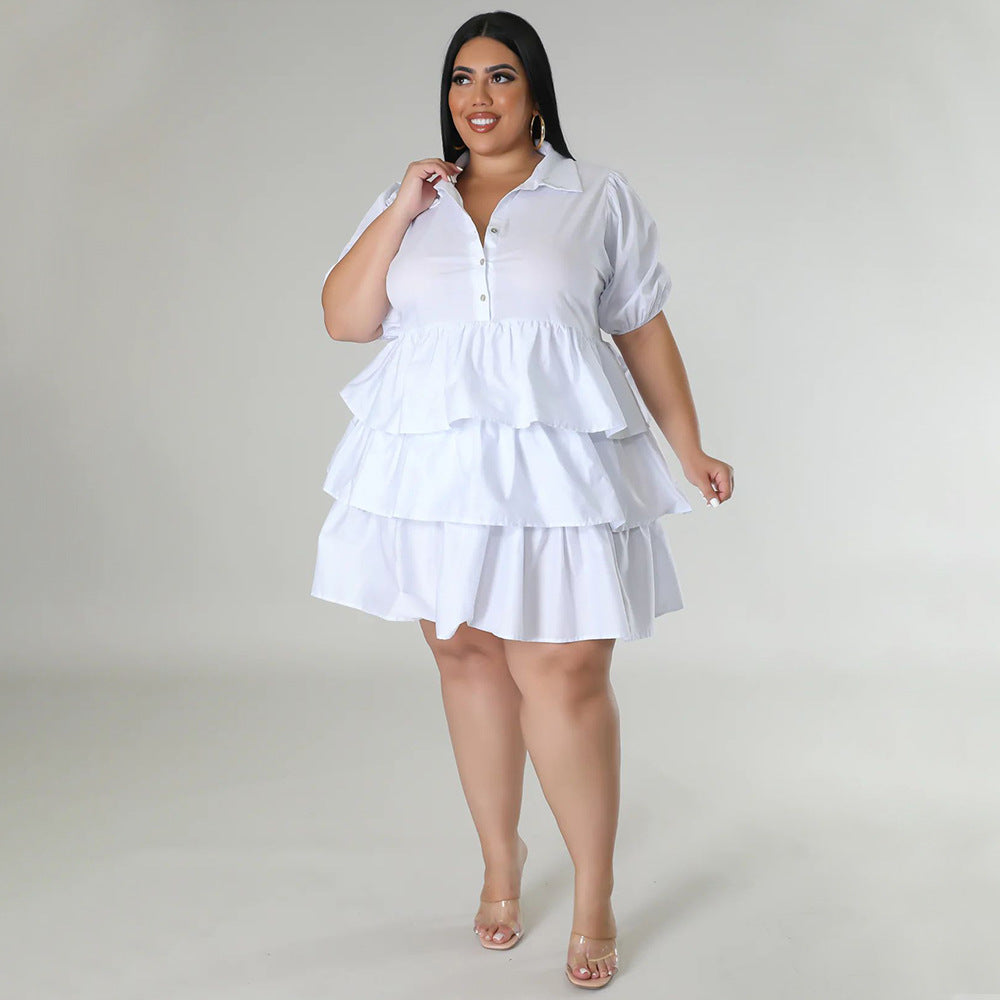 Plus Size Women Clothing Casual Loose Sexy Dress Women - Ootddress