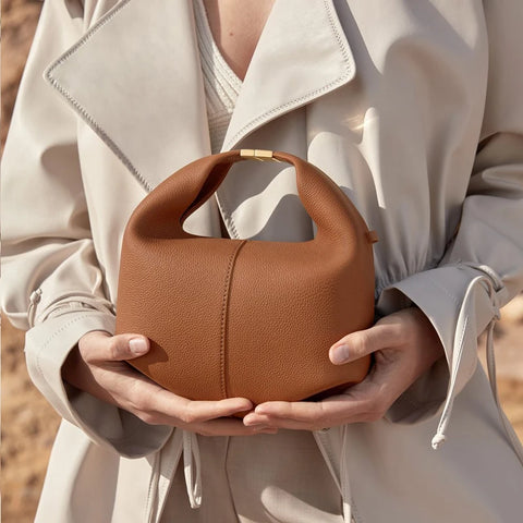 Genuine Leather Luxury Crossbody Bags for Women – Elegant Ladies' Handbag