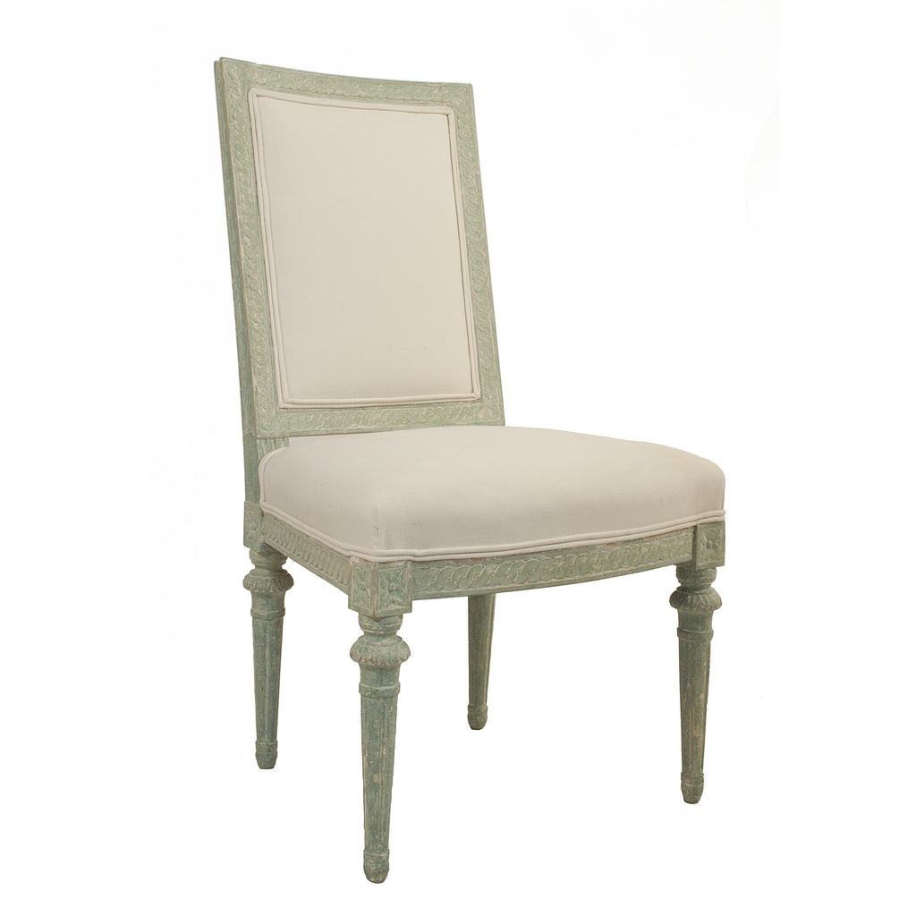 gustavian style dining chairs