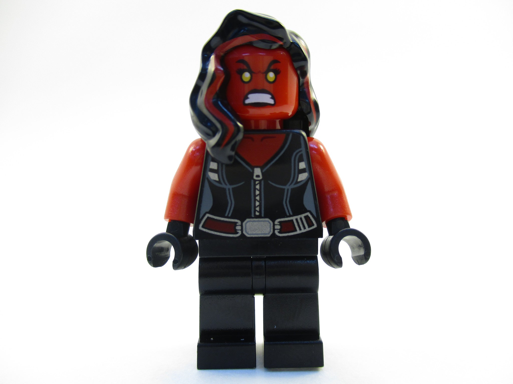 LEGO Marvel Super Heroes Red She-Hulk Minifigure 76078 She Hulk Mini F