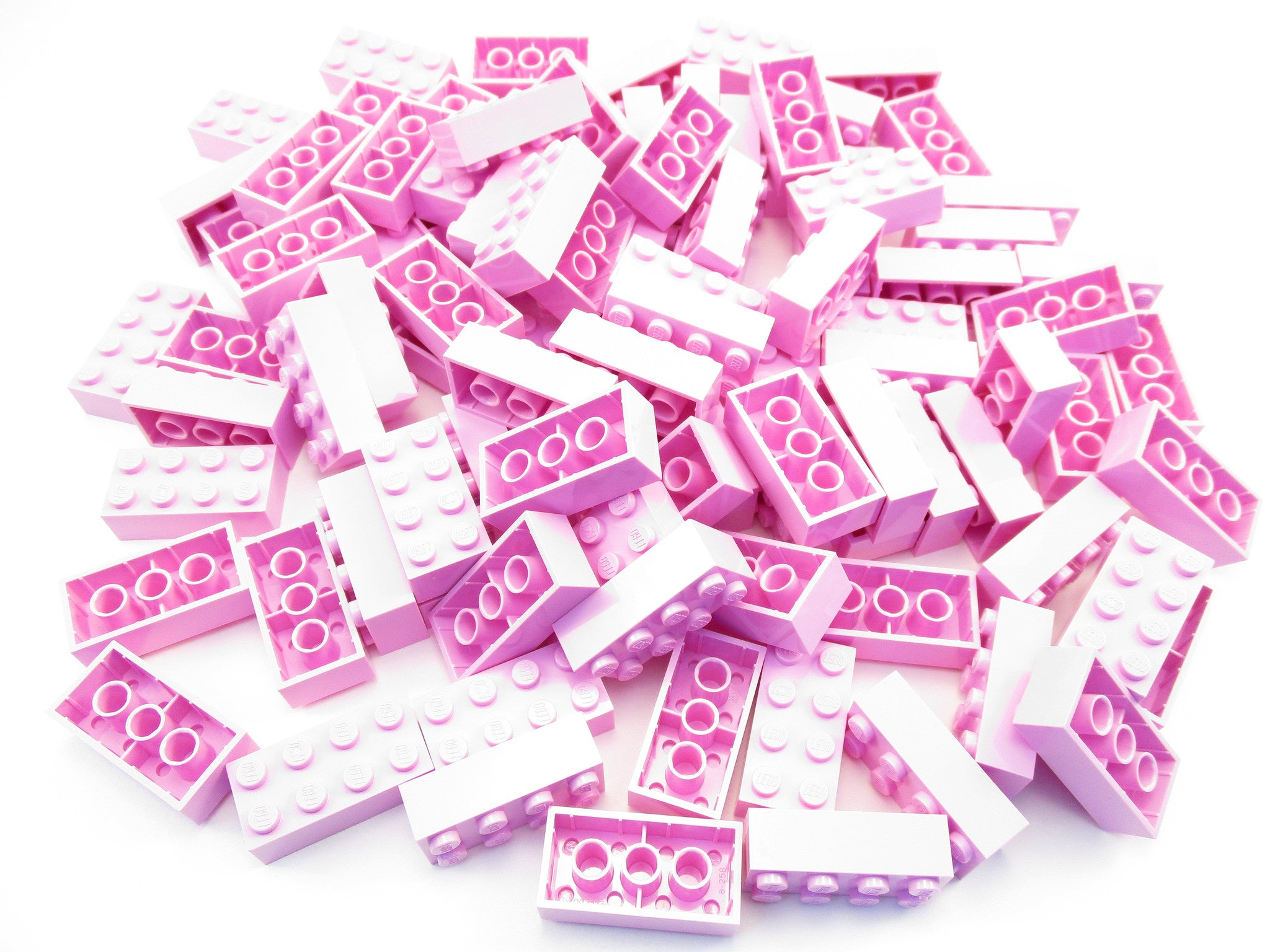 pink bricks lego