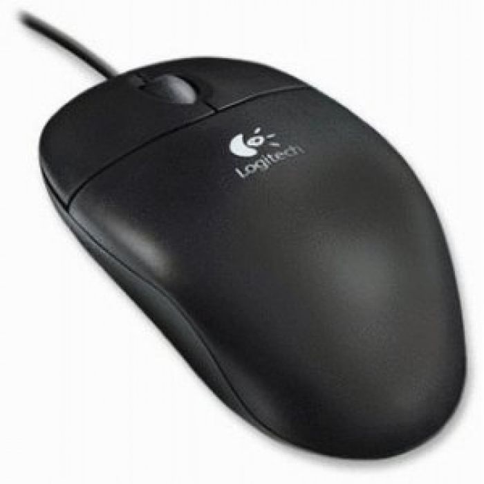 Logitech 3-button Scroll Wheel USB Corded Optical Mouse M-UAE96