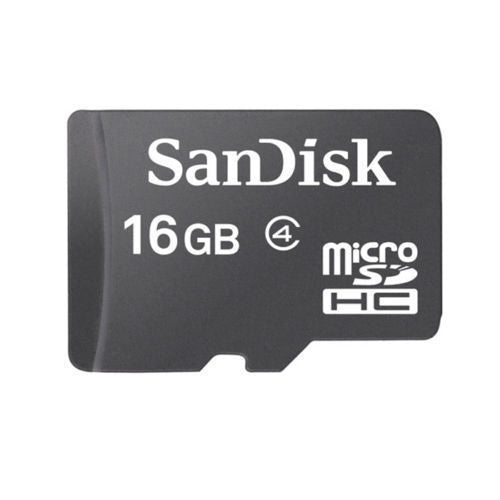 SanDisk 16GB Class 4 Micro SDHC Card