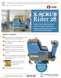 X-Scrub Rider 28 spec sheet PDF