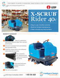 X-Scrub Rider 40 Cylindrical spec sheet