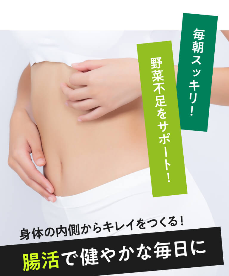 腸活で健やかな毎日に