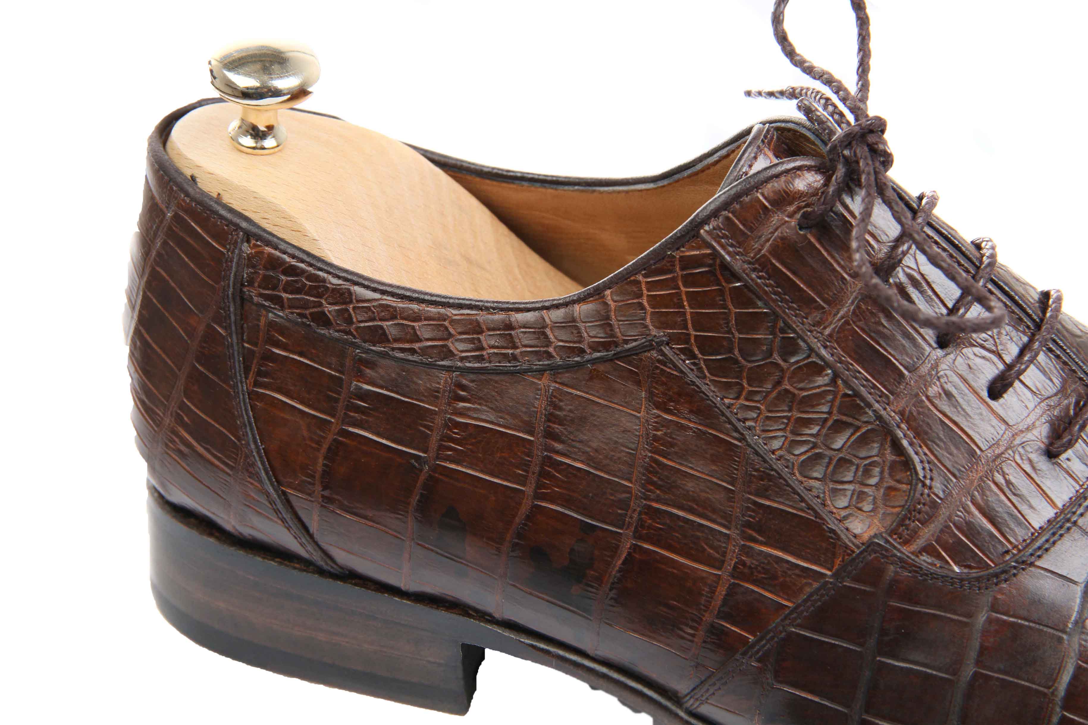 handmade crocodile shoes