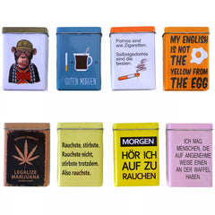 Cigarreiras em Lata Metálica – Estilo e Proteção para os Seus Cigarros! 🚬✨