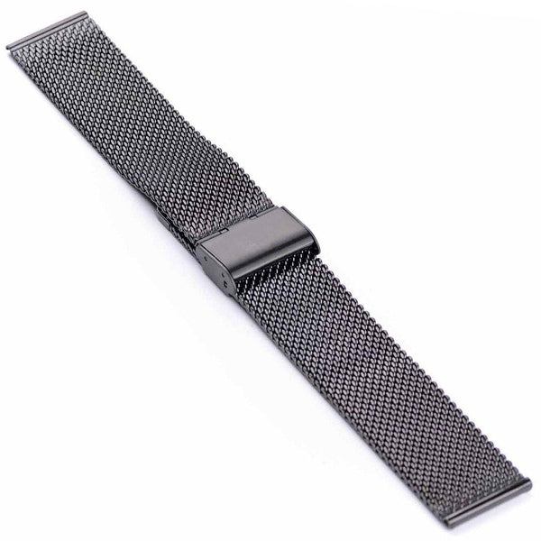 BLACK MILANESE MESH BRACELET – The Sydney Strap Co.