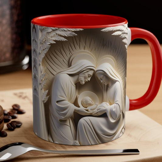 3D Ceramic Mug Nativity Scene Coffee Mugs Home Must Have Mugs For