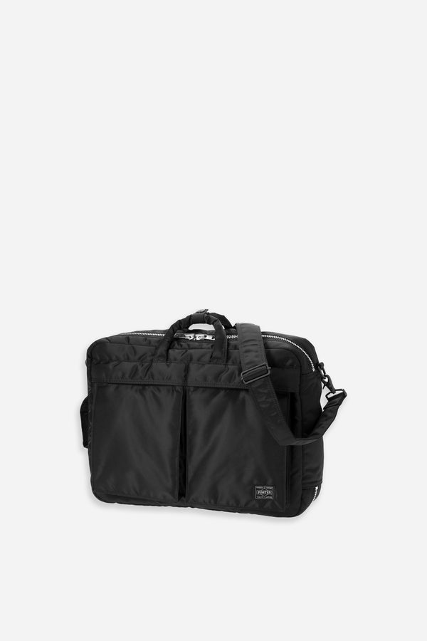 Porter Tanker 3Way Briefcase - Silver/Grey on Garmentory | 3way, Briefcase,  Men's backpack