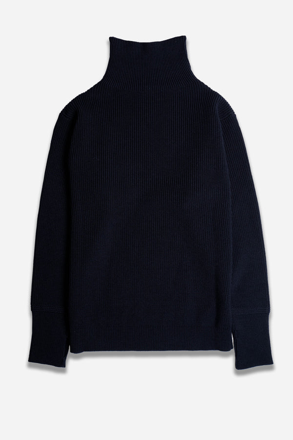 Andersen-Andersen Sailor Crewneck Navy Blue | HAVN