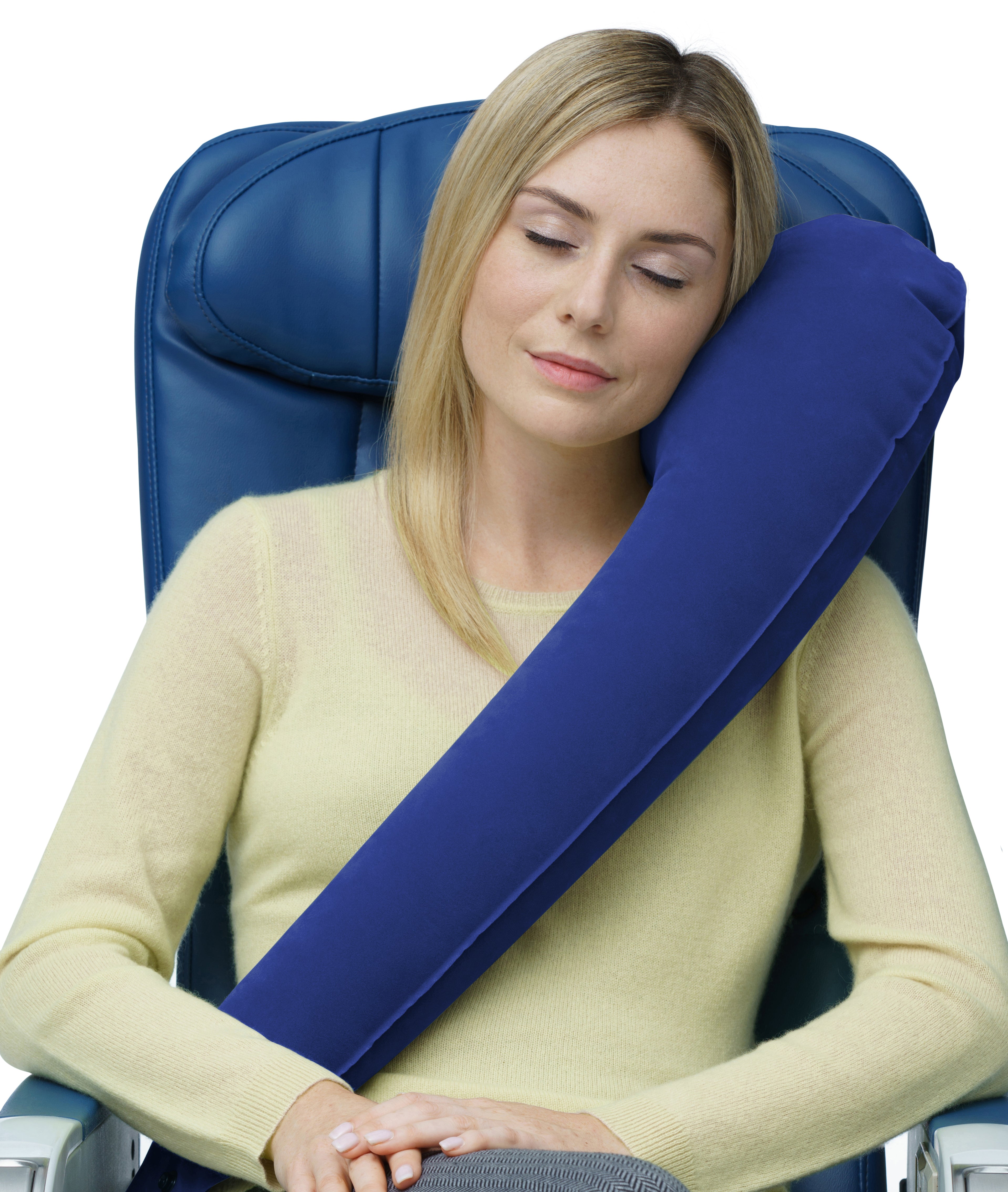 inflatable front travel pillow review