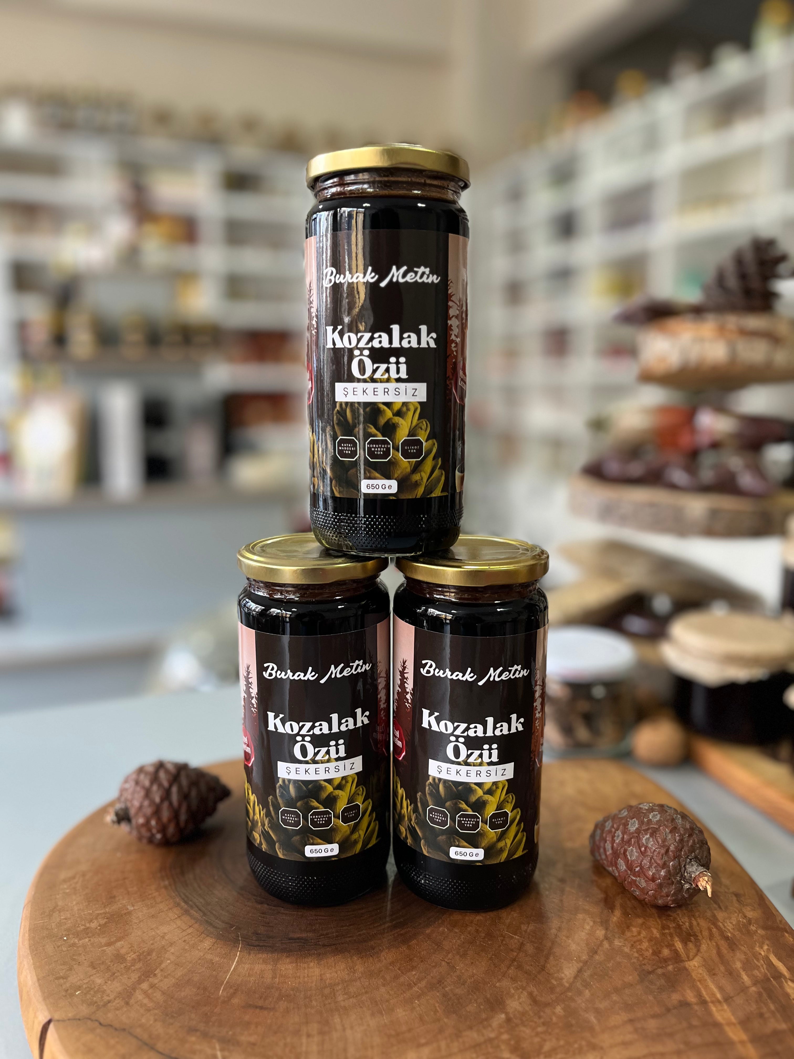 Şekersiz Kozalak Özü 650 GR