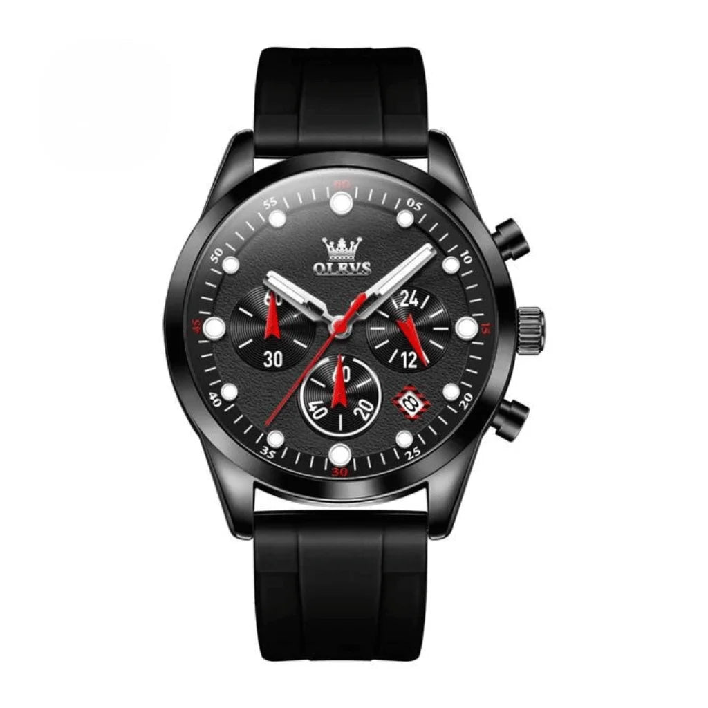 MONTRE HOMME BRACELET SILICONE