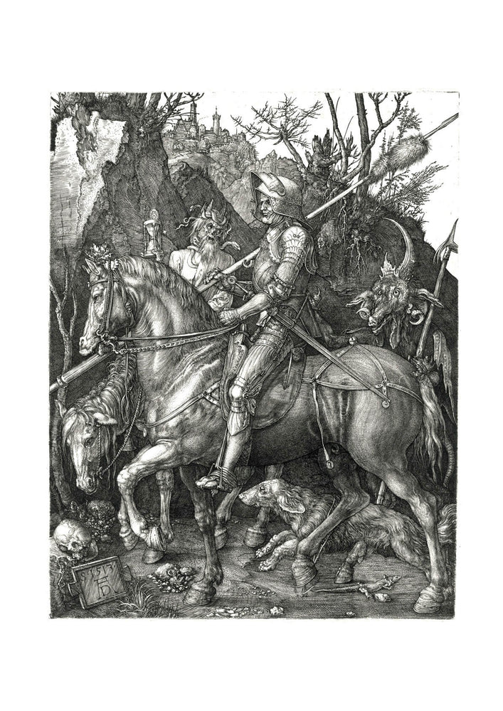 Albrecht Durer Ritter Tod Und Teufel Spiffing Prints